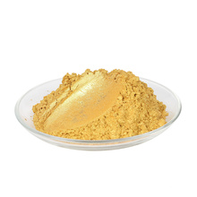 Free sample crystal gold color pearl pigment mica powder resin pigments for epoxy resin paint,Ink, coating, printing